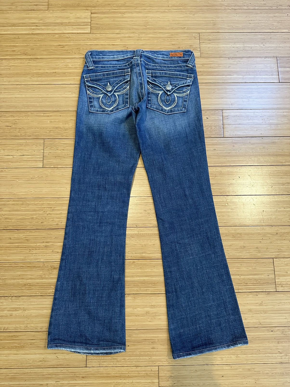 Other Plastic by Gly Vintage Boot Cut Jeans Size 4 Size 27" / US 4 / IT 40 - 2 Thumbnail