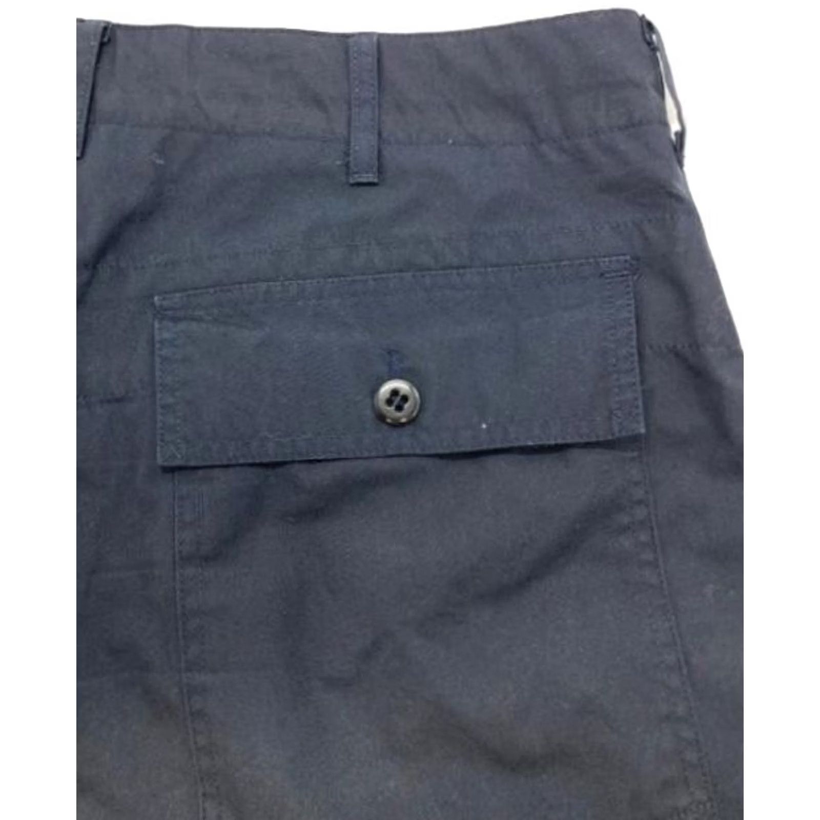 Engineered Garments ENGINEERED GARMENTS BAKER PANTS FATIGUE TROUSERS MEN NAVY POLYESTER SIZE M USED Size US 31 - 4 Thumbnail