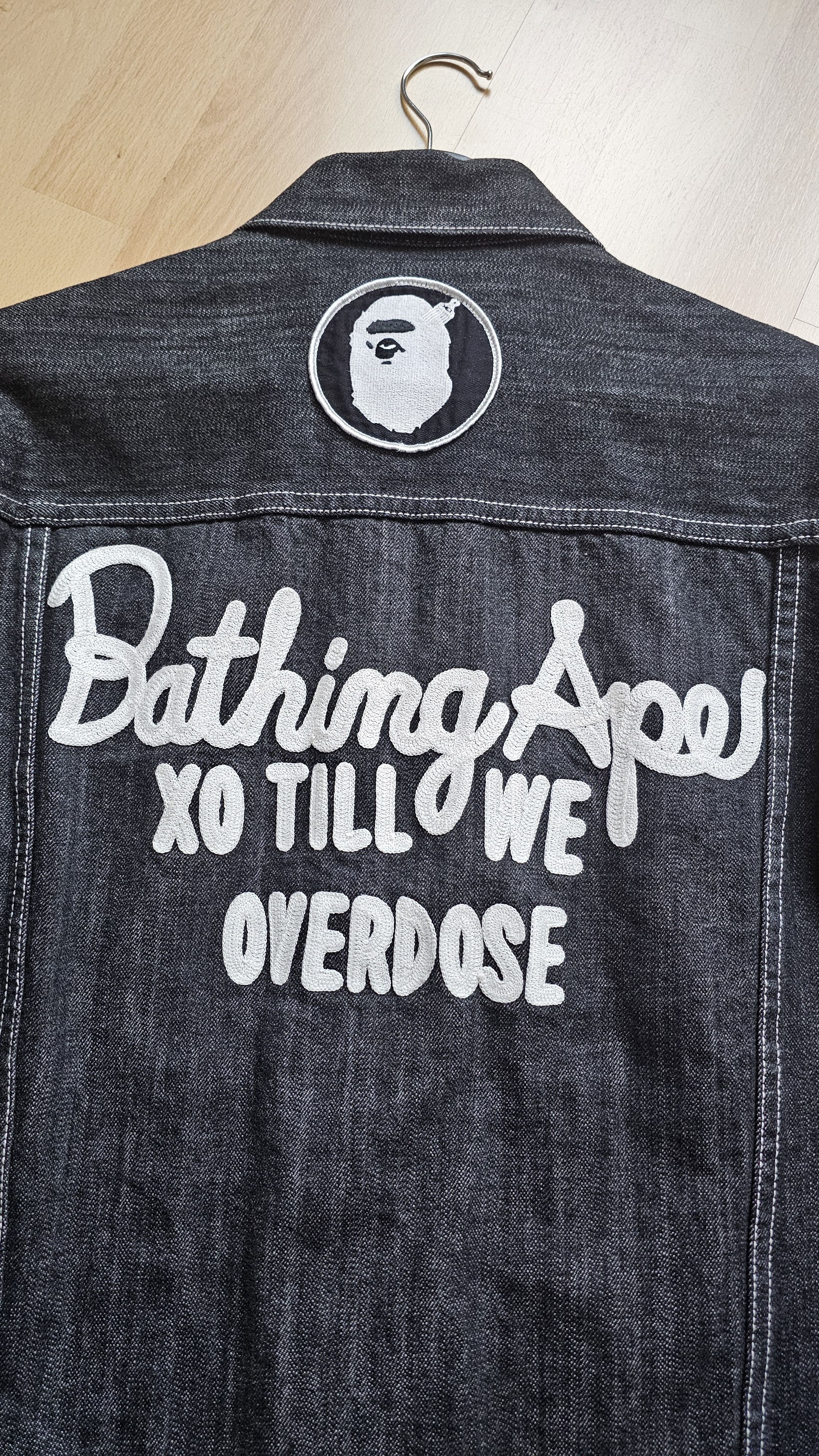 Bape × XO The Weeknd XO Bape Denim Jacket Size US XL / EU 56 / 4 - 4 Thumbnail