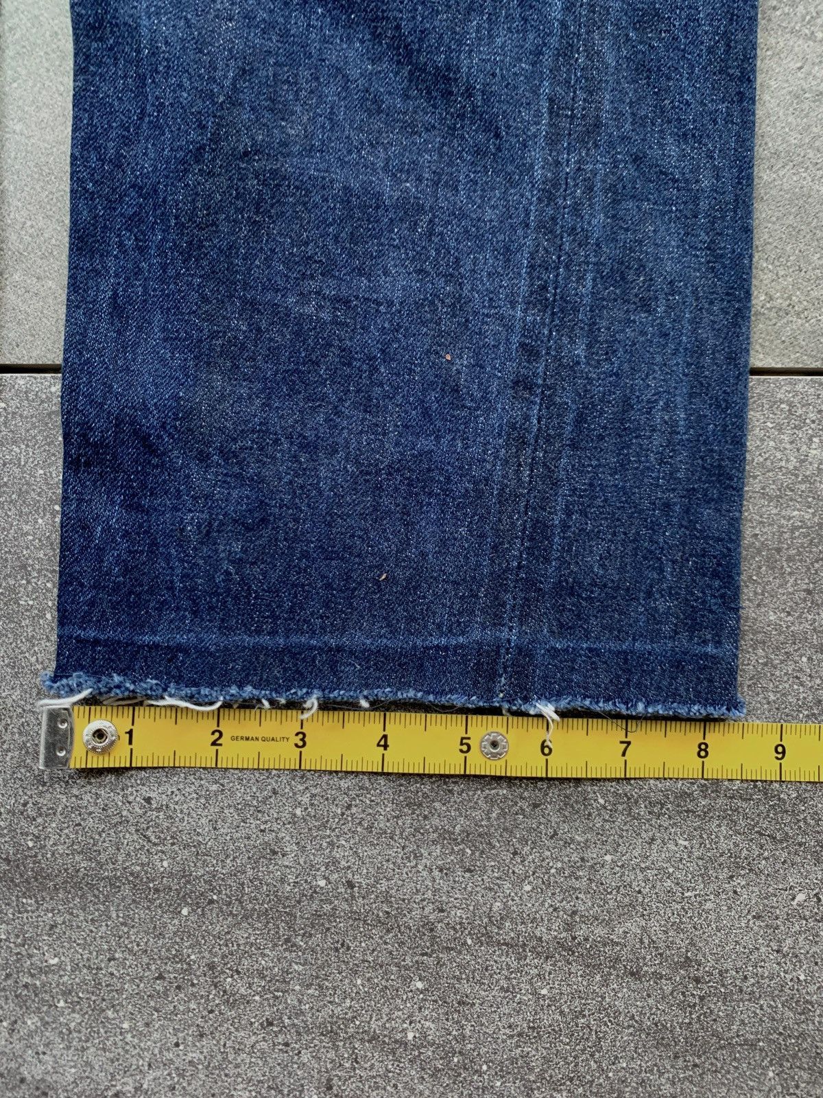 Kapital FREE TAX! Cropped Raw Hemmed Denim Jeans Size US 31 - 18 Thumbnail