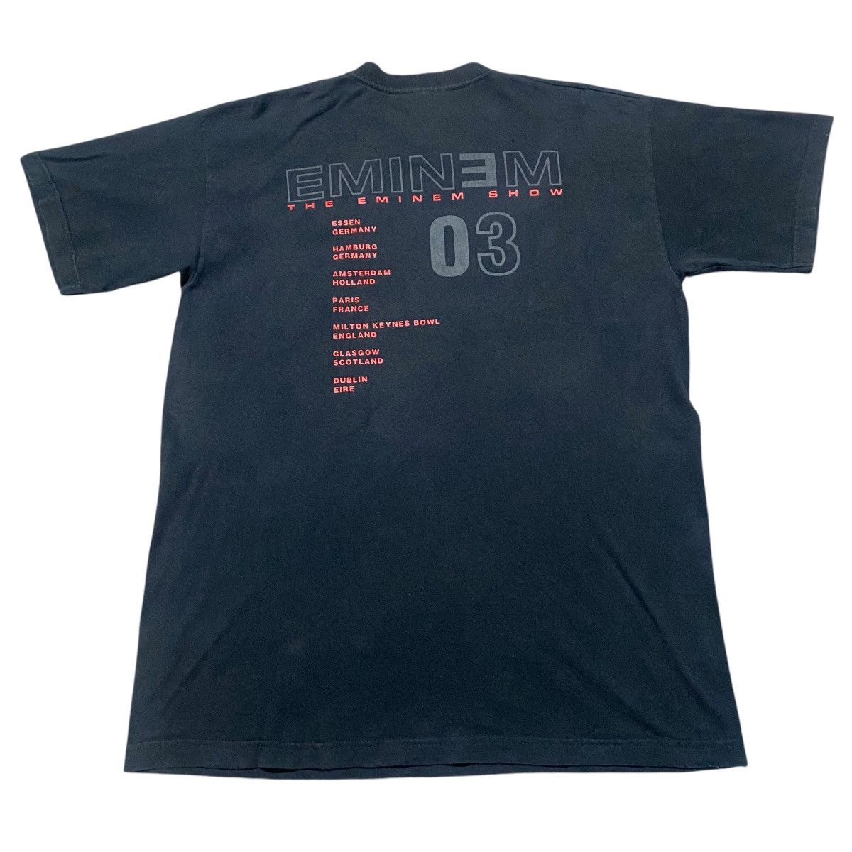Rap Tees Vintage Eminem Europe Tour 2003 'the eminem show' Size US M / EU 48-50 / 2 - 2 Thumbnail
