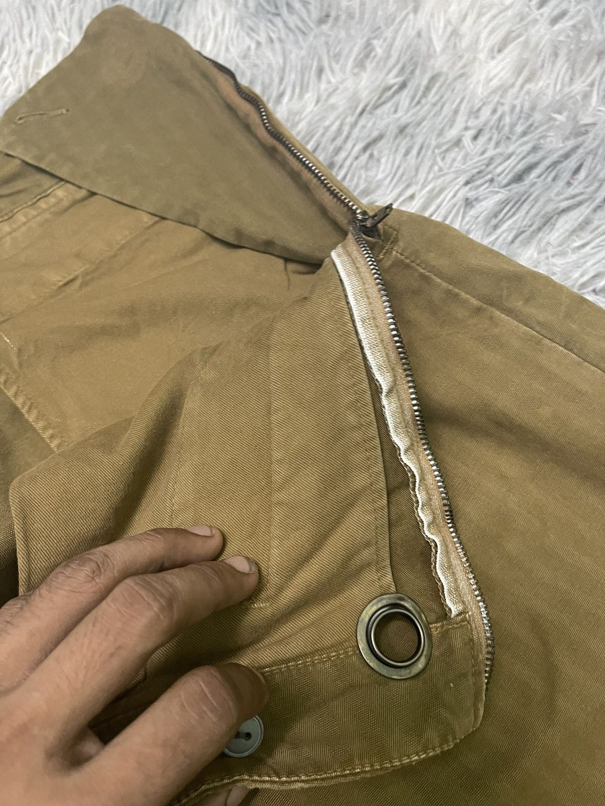 Kapital 🔥RARE🔥KAPITAL CROPPED PANT SIDE ZIPPER CHOPPED ON BOTTOM Size US 30 / EU 46 - 11 Thumbnail