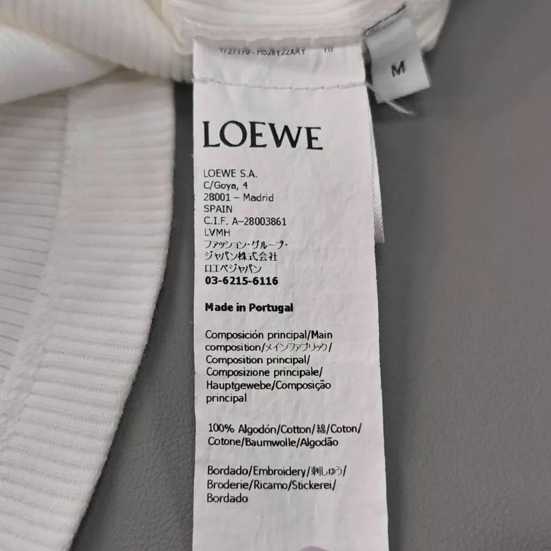 Loewe loewe white short sleeves 2504-Nextarrow Size US M / EU 48-50 / 2 - 6 Thumbnail