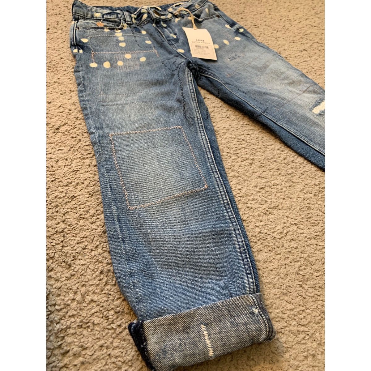 Scotch & Soda SCOTCH AND SODA GIRLS DISTRESSED BOY FRIEND FIT JEANS Size 24" / US 00 / IT 34 - 15 Thumbnail