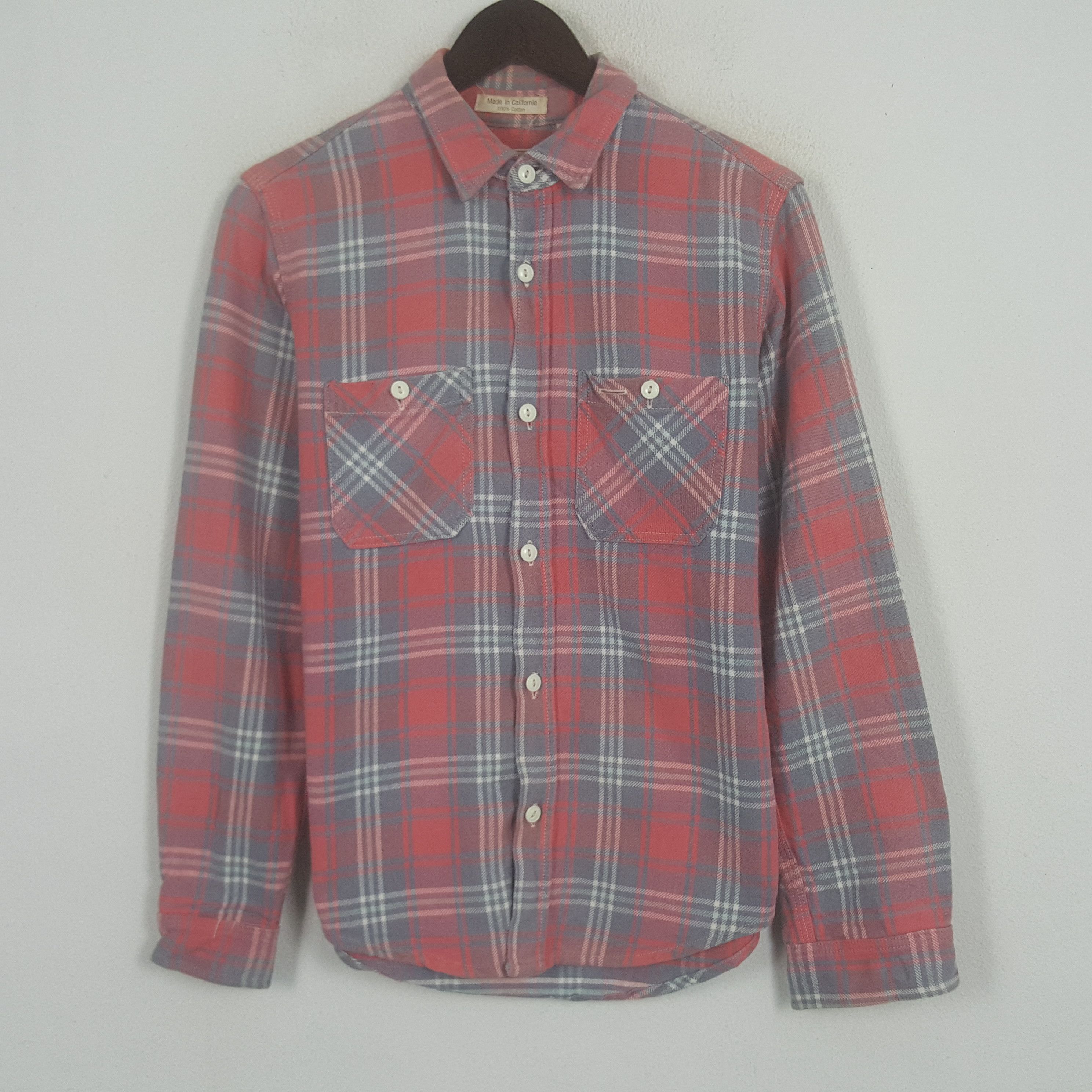Vintage Sugar Cane USA Button Up Shirt