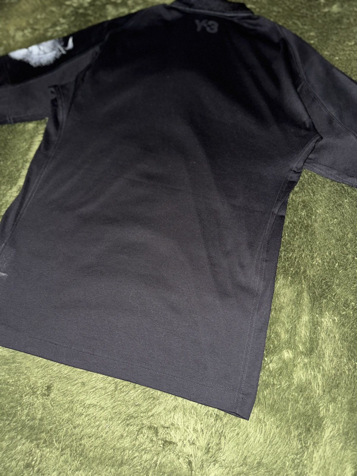 Y-3 Y-3 Yohji Yamamoto All Blacks Tribute Polo T-Shirt Black Size US XXS / EU 40 - 9 Thumbnail