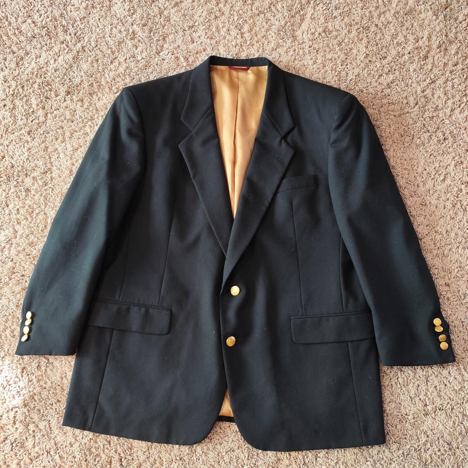 Hart Schaffner Marx Vtg Hart Schaffner Marx Since 1887 men’s XL virgin wool Size 44R - 3 Thumbnail