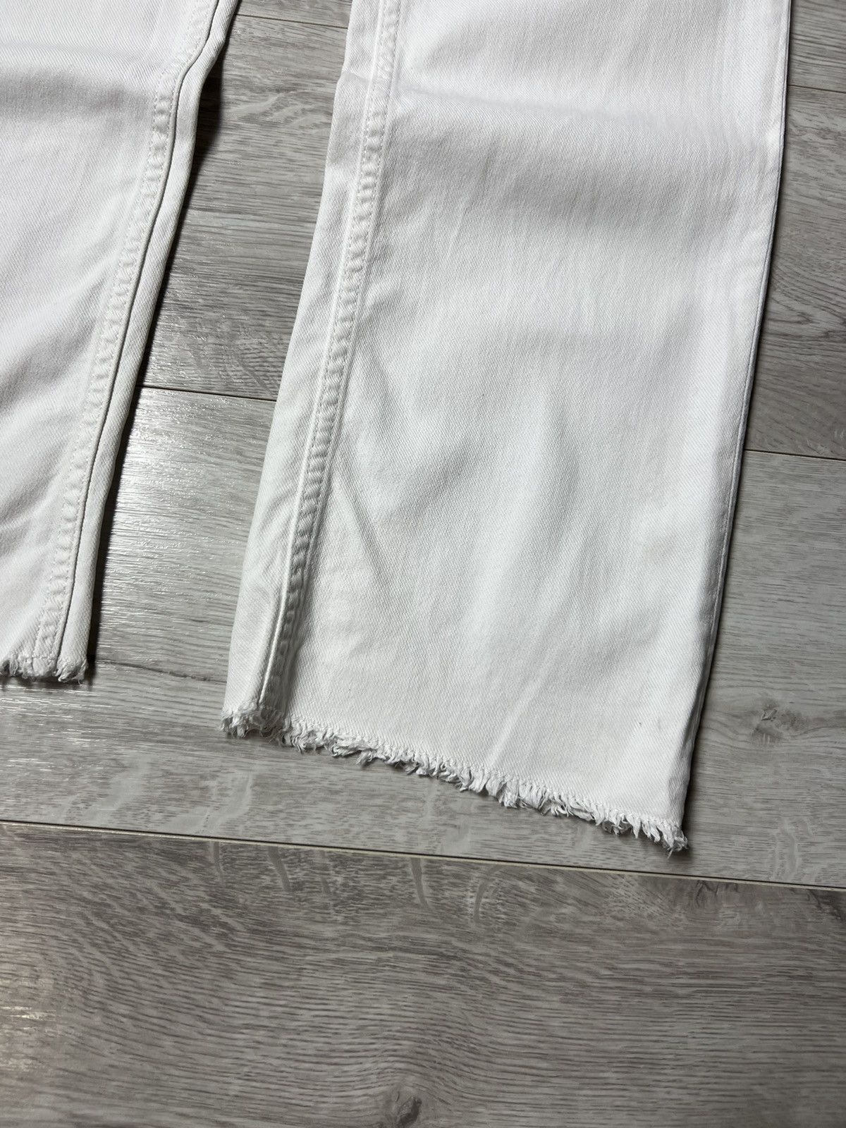Sandro Sandro Paris White Denim Pants / Jeans Size 26" / US 2 / IT 38 - 10 Thumbnail