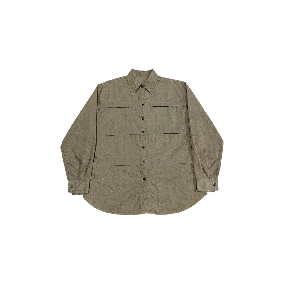 Hysteric Glamour × If Six Was Nine × Japanese Brand 🔥Sick Y2K Japanese Nylon Shirt Jacket Size US XL / EU 56 / 4 - 4 Thumbnail