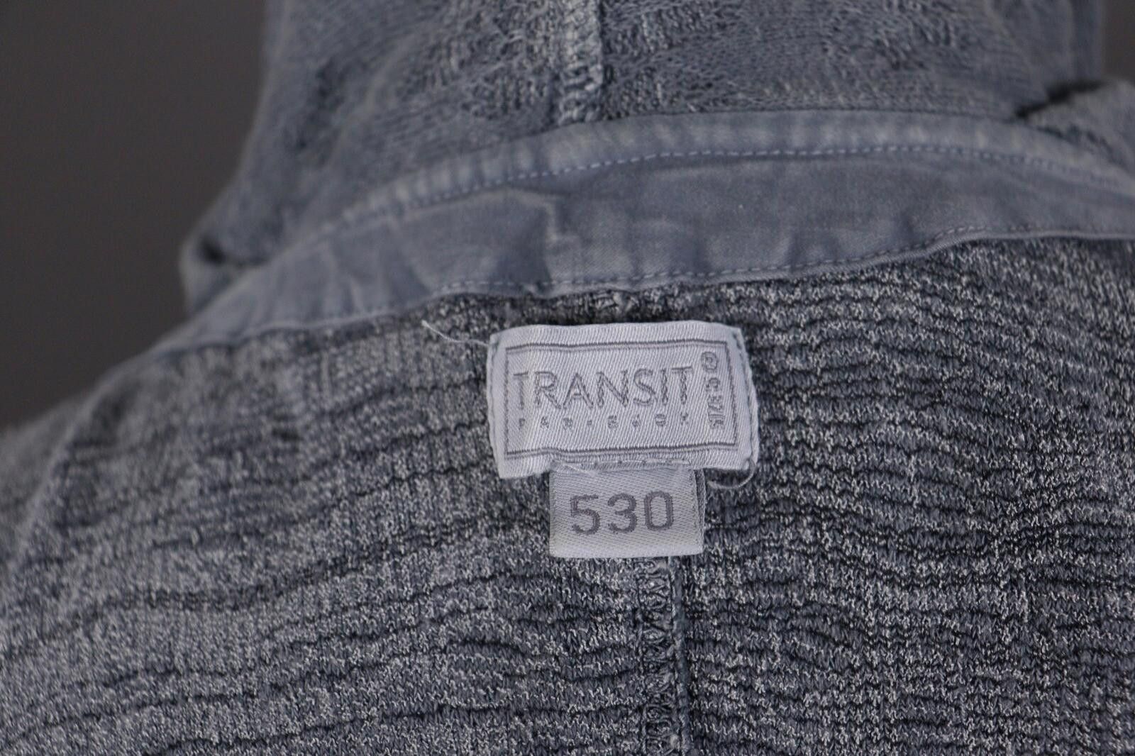 Designer Transit Par Such 530 Gray Long Sleeve Dress Size 5 Size XL / US 12-14 / IT 48-50 - 8 Thumbnail