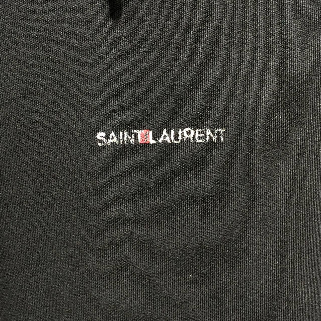 Saint Laurent Paris Saint Laurent Paris Small logo hoodie Size US M / EU 48-50 / 2 - 2 Thumbnail