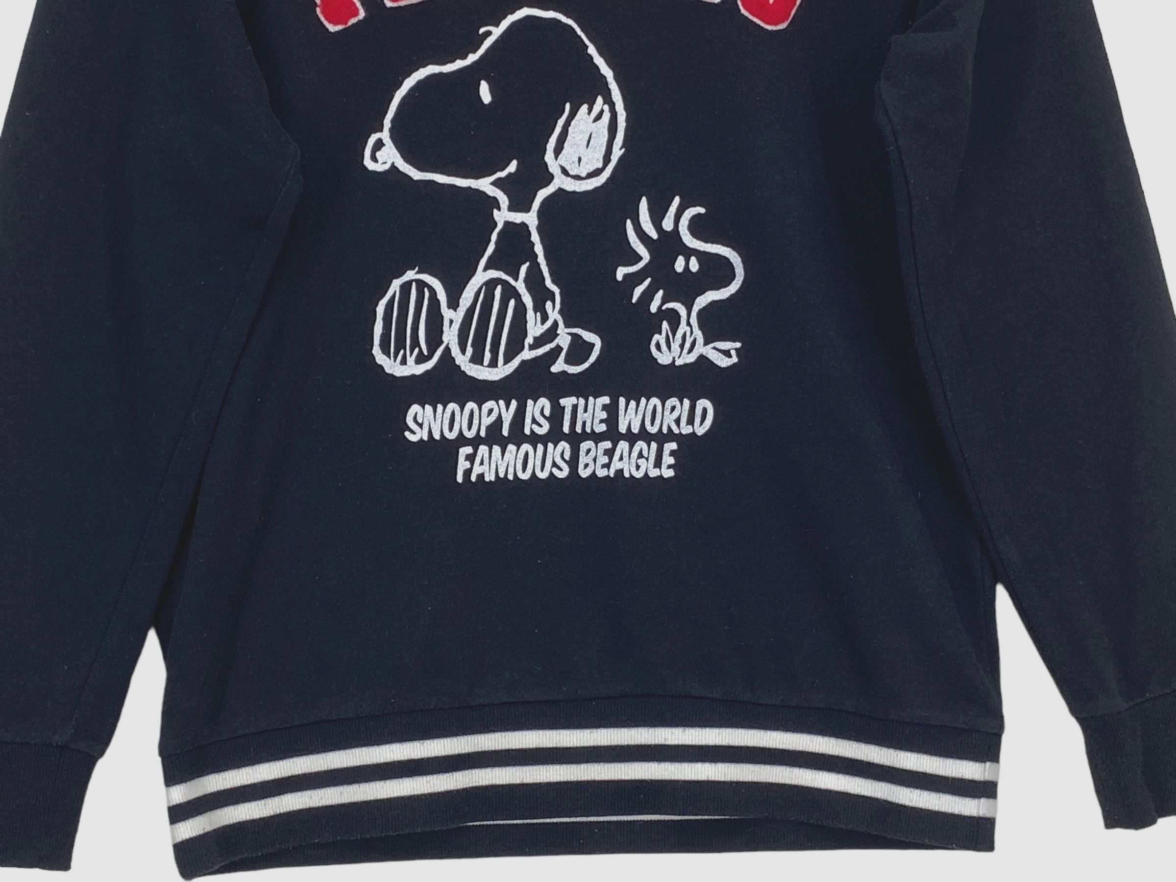 Peanuts × Vintage Peanuts Sweatshirt Snoopy Cartoon Pullover Size US S / EU 44-46 / 1 - 4 Thumbnail