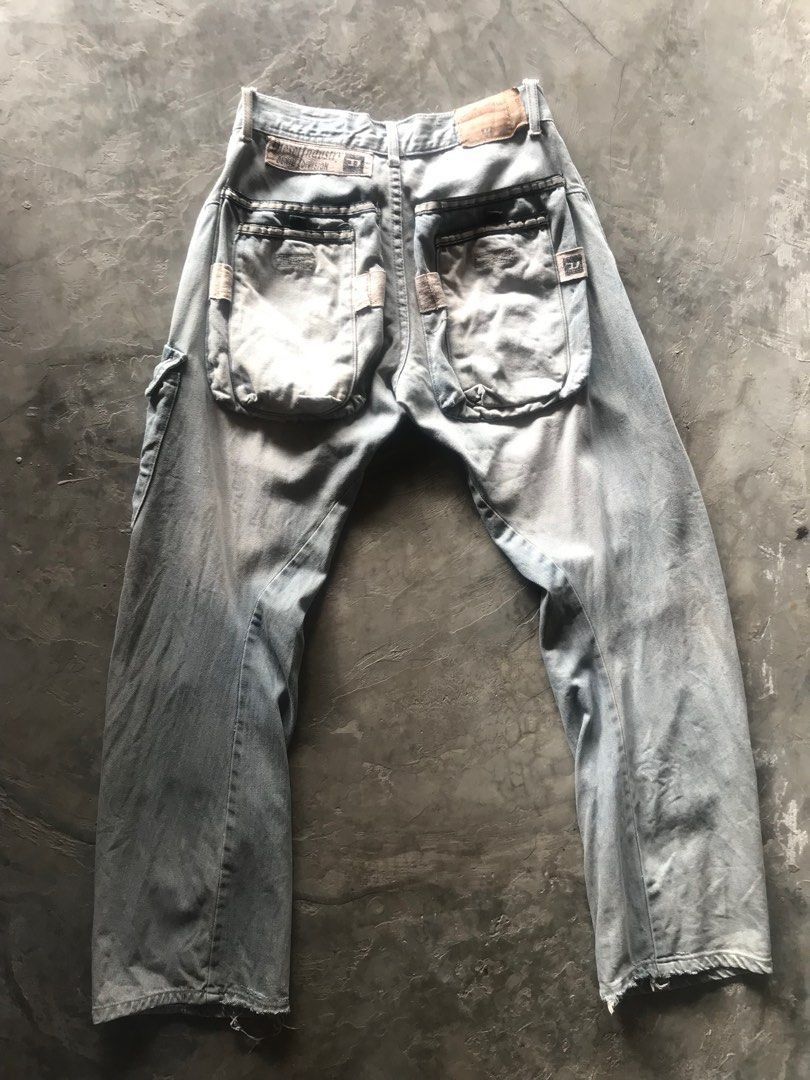 Diesel 2000s Diesel Cargo vintage denim Size US 29 - 1 Thumbnail