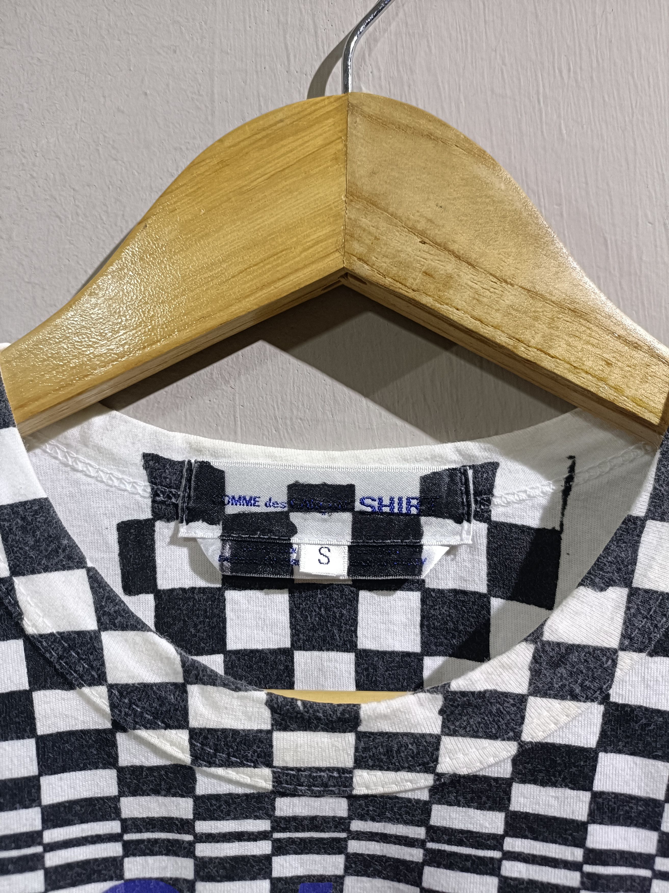 Comme des Garcons × Designer Comme Des Garcons shirt Check Box Design Japanese Brand Size US S / EU 44-46 / 1 - 4 Thumbnail