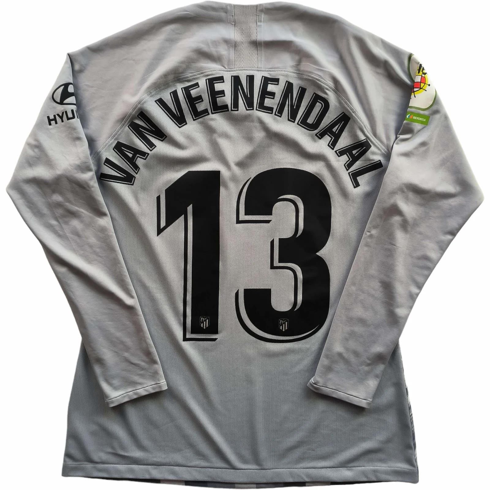 Nike MATCH WORN Atl.Madrid vanVeenendaal football jersey Womens L Size L / US 10 / IT 46 - 1 Thumbnail