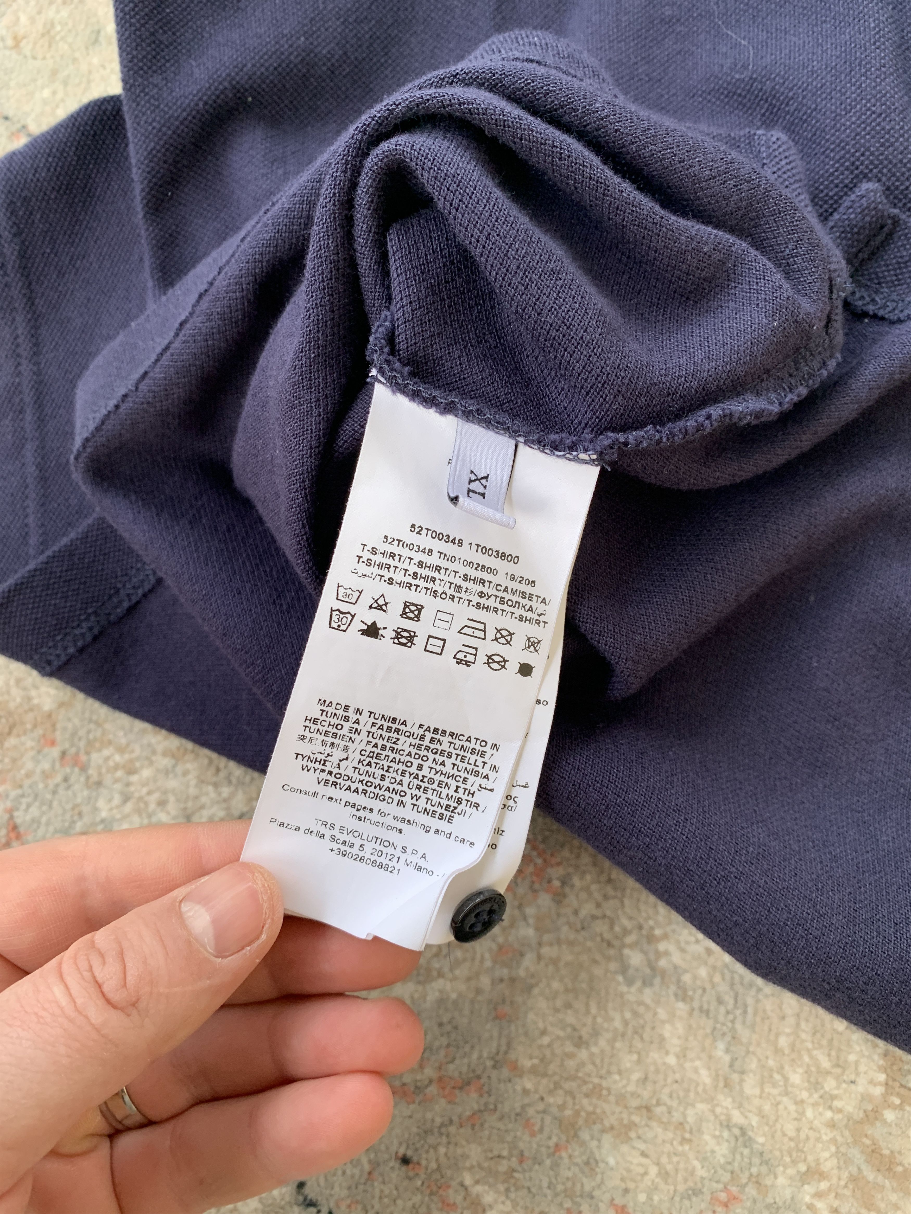 Trussardi Trussardi Jeans Polo Tee Size US XL / EU 56 / 4 - 6 Thumbnail