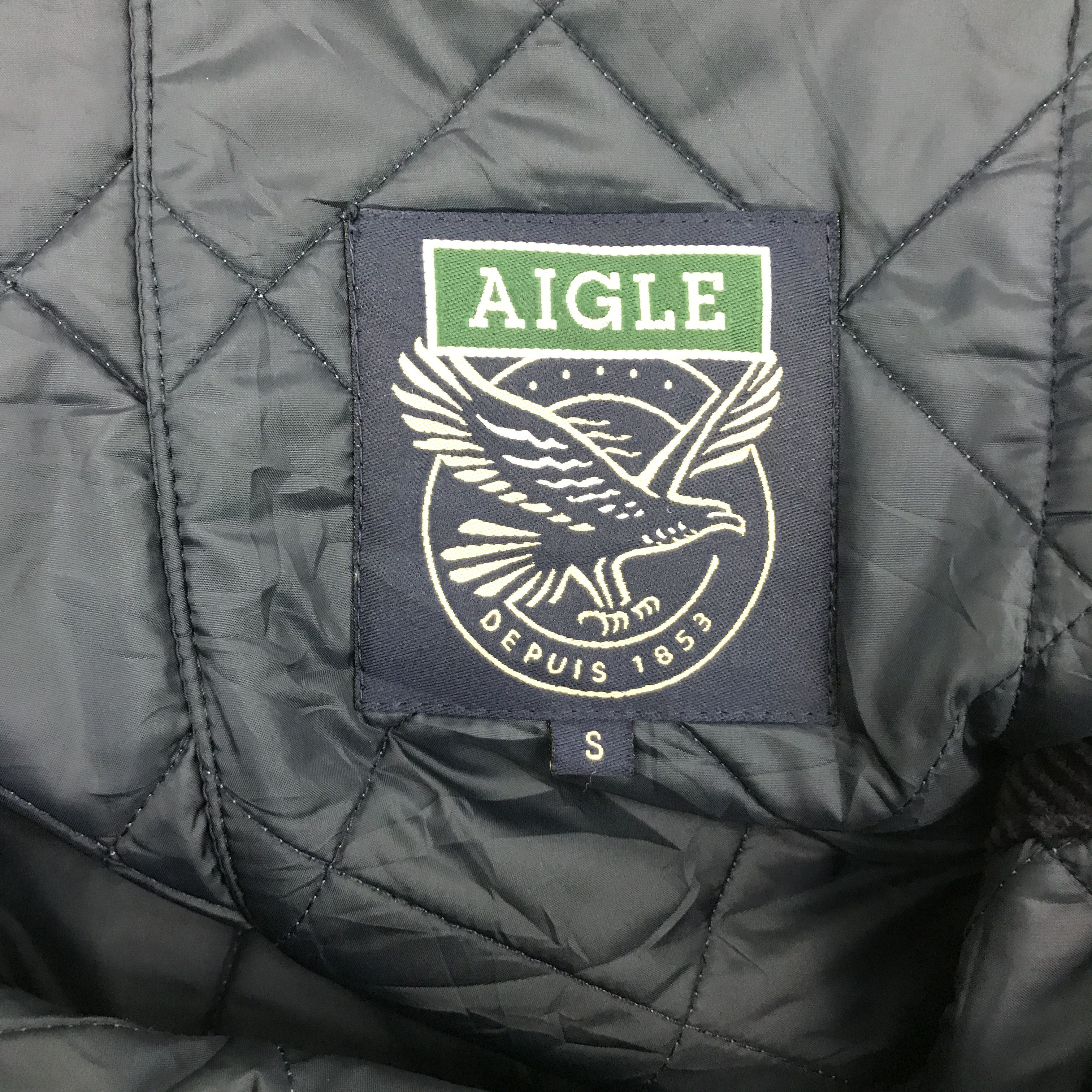 Aigle × Japanese Brand JAPAN AIGLE FLANNEL WOOL SNAP BUTTON JACKET Size US S / EU 44-46 / 1 - 11 Thumbnail