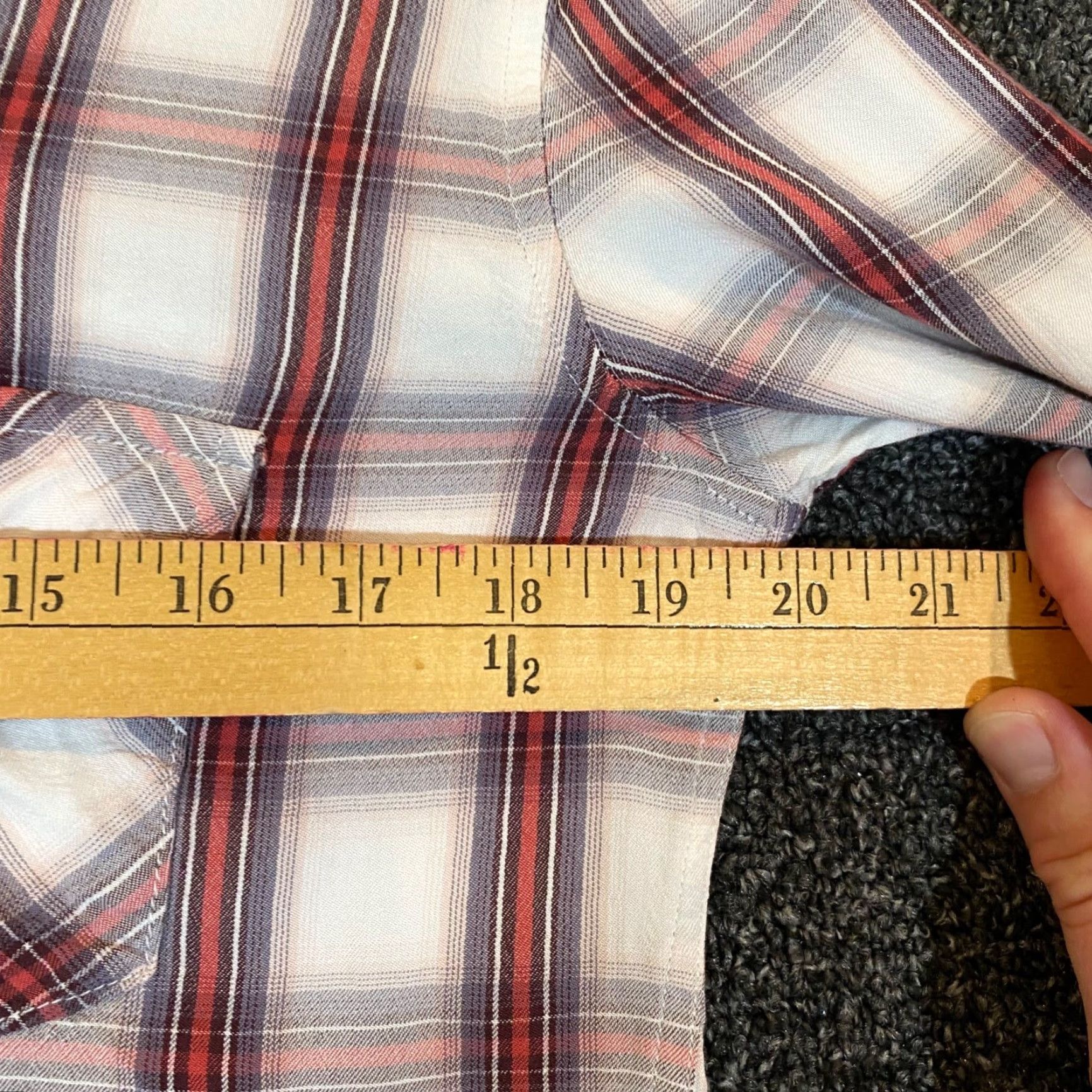 Rails Rails Shirt Womens Medium Red White Plaid Button Up Pockets Long Sleeve Casual Workwear Vintage: No (Note: ensure no new info) Size M / US 6-8 / IT 42-44 - 7 Thumbnail