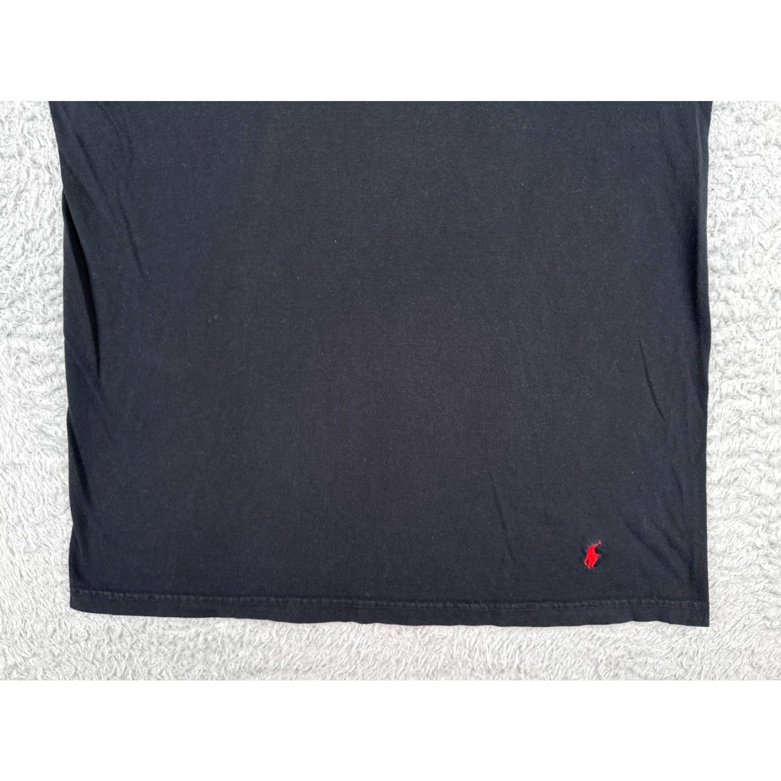 Ralph Lauren Polo Ralph Lauren Shirt Men Medium Black 100% Cotton Pony Crew Neck Short Sleeve Size US M / EU 48-50 / 2 - 5 Thumbnail