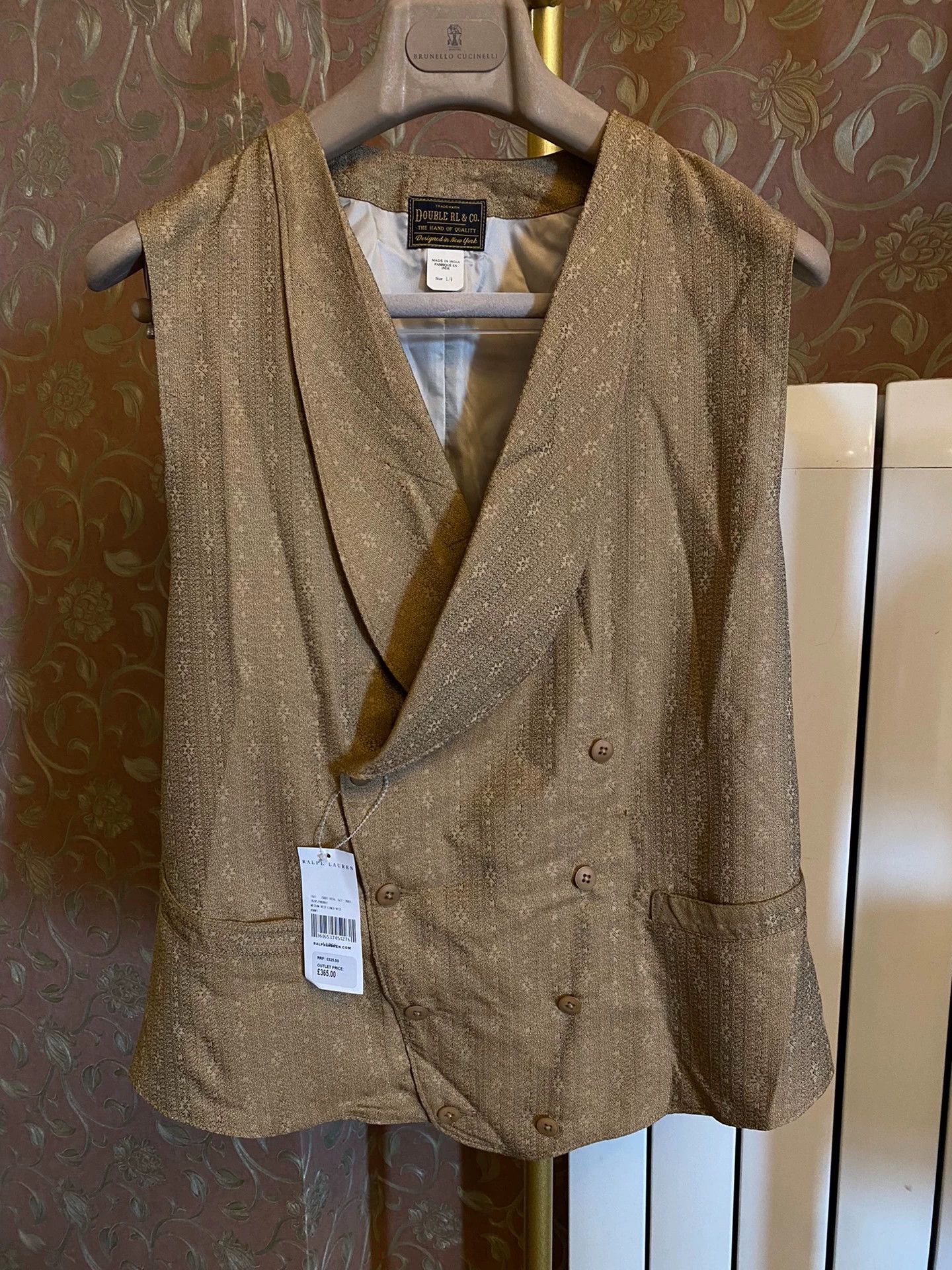 RRL Ralph Lauren RRL Double-Breasted Southwest Print Cotton-Silk Vest L Size US L / EU 52-54 / 3 - 1 Thumbnail