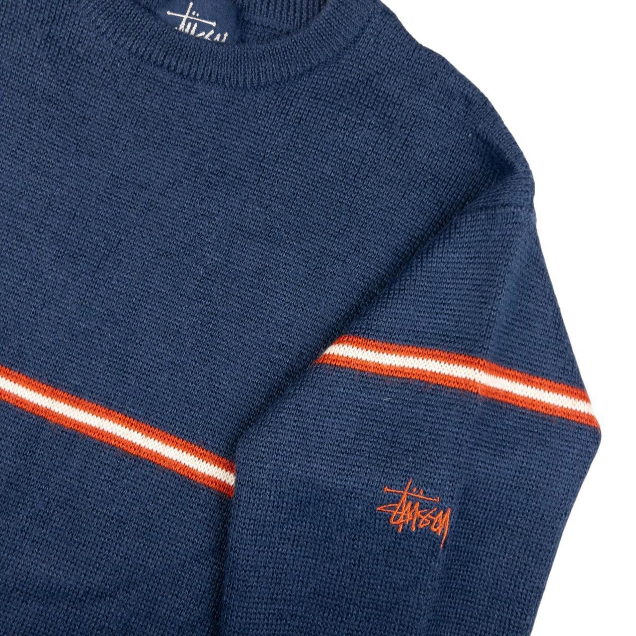 Stussy Vintage Stussy S80 Knit Jumper Size S Size US S / EU 44-46 / 1 - 4 Thumbnail