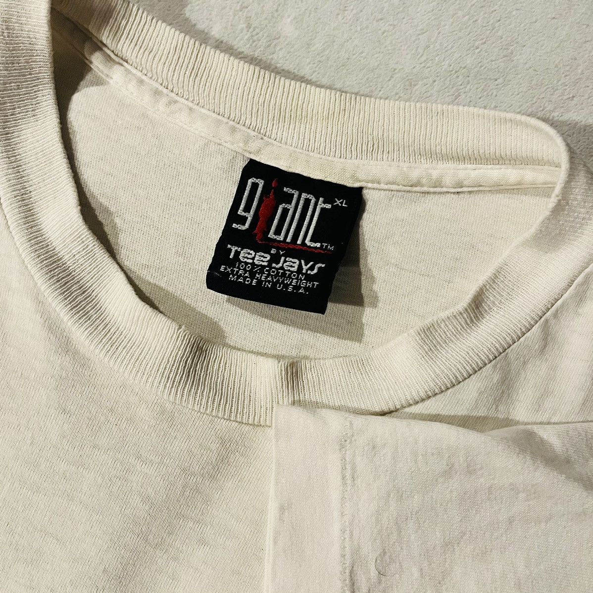Giant Vintage 1994 Lollapalooza Concert White Giant T-Shirt XL Size US XL / EU 56 / 4 - 4 Thumbnail