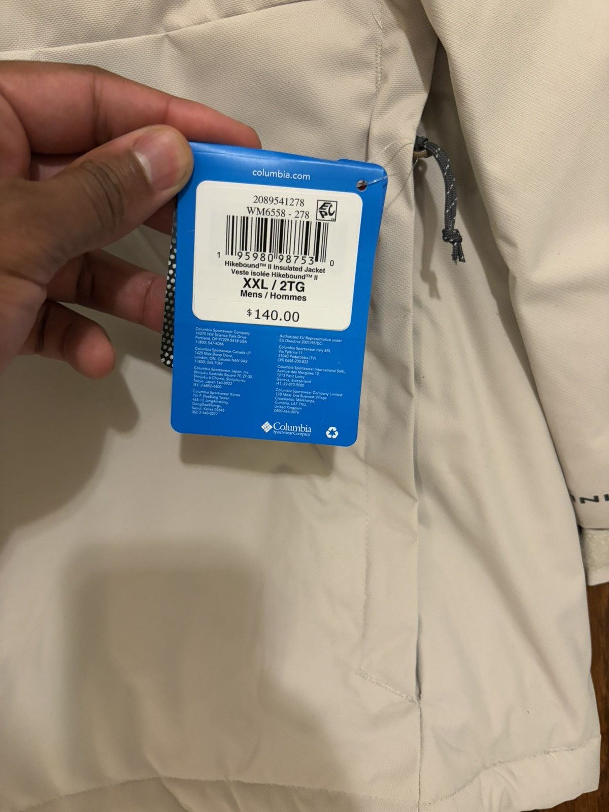 Columbia Columbia Hikebound Insulated Jacket Size US XXL / EU 58 / 5 - 8 Thumbnail