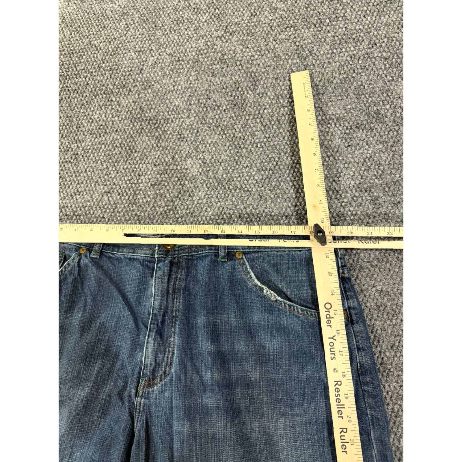 Sean John Sean John Jeans Men 38x34 Relaxed Straight Denim Blue Hip Hop 90s 2000s Baggy Straight American Mens Size US 38 / EU 54 - 5 Thumbnail