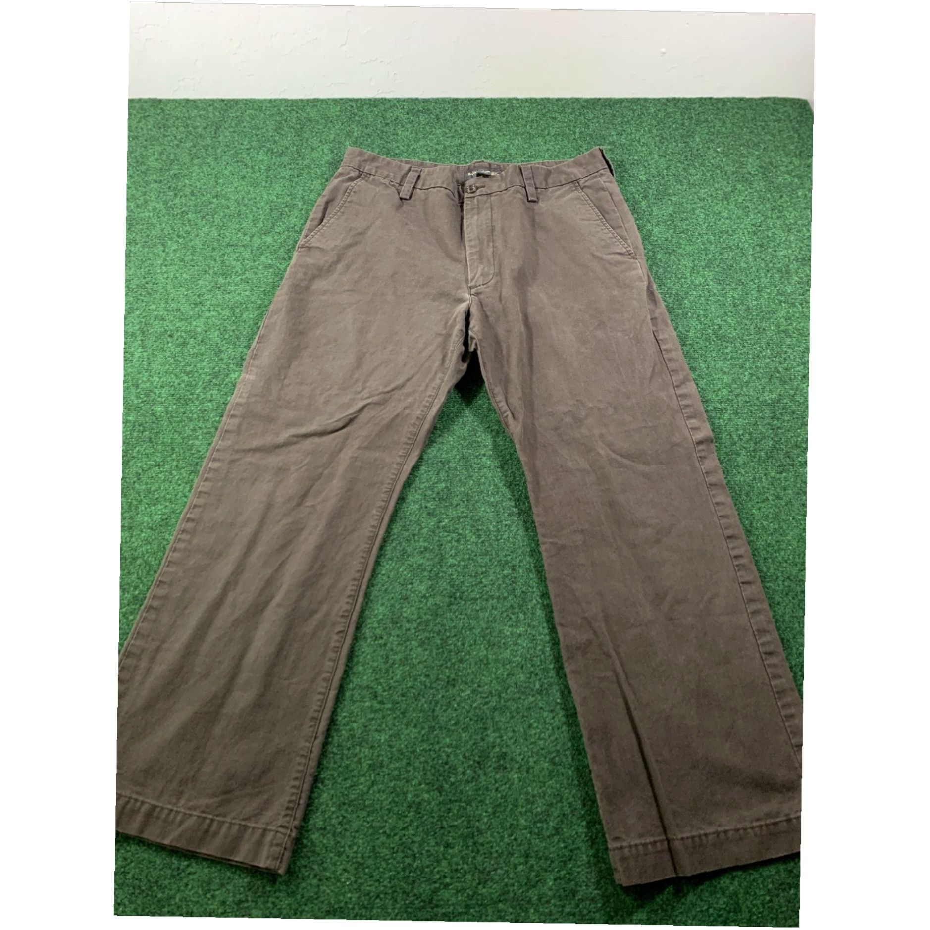Banana Republic Banana Republic Mens 36 Brown Chino Slacks Dawson Khaki Cotton Pants 36x30 Size US 36 / EU 52 - 1 Thumbnail