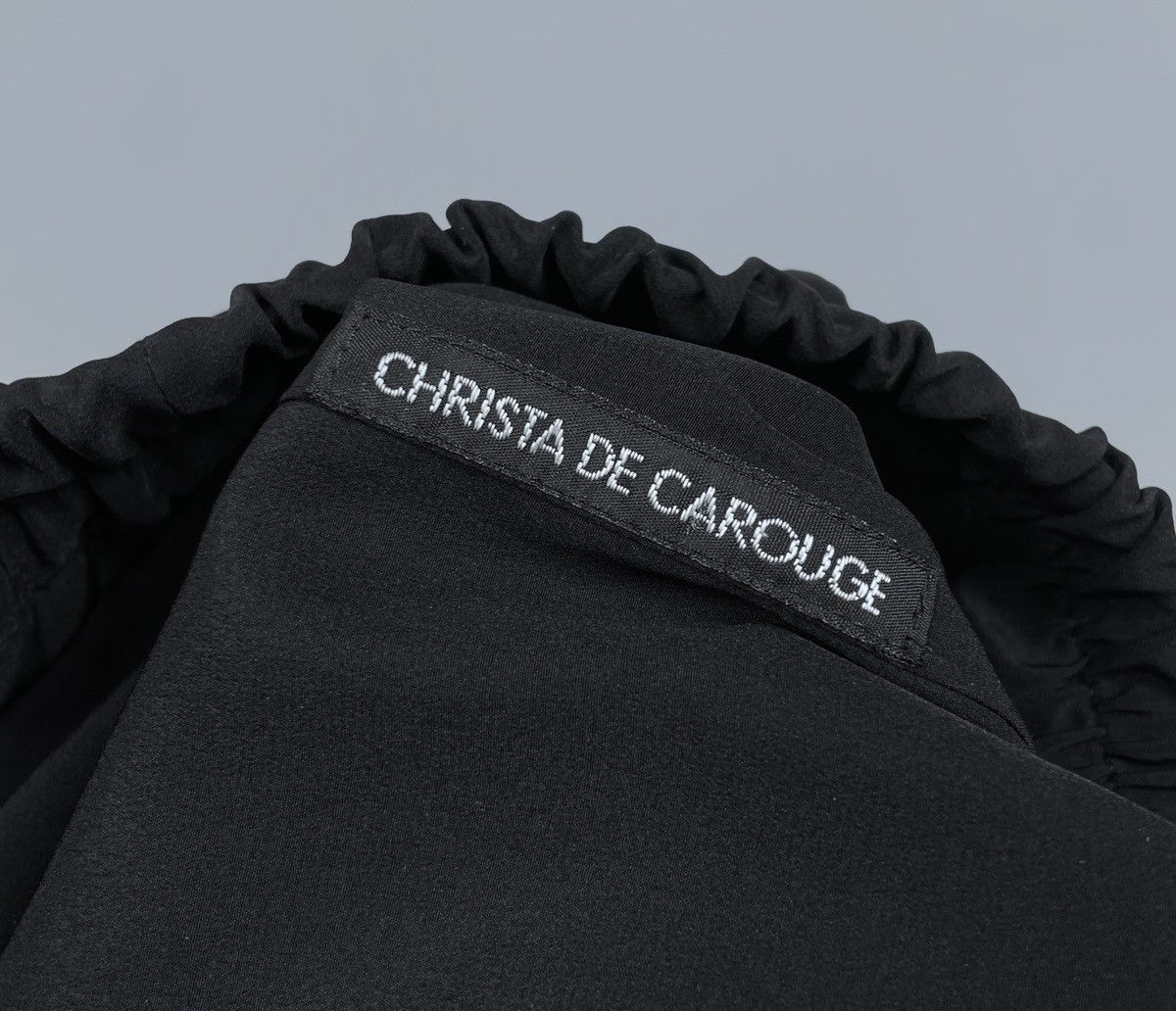 Other Vintage CHRISTA DE CAROUGE Wide Leg Wool Pants One Size Size 27" / US 4 / IT 40 - 11 Thumbnail