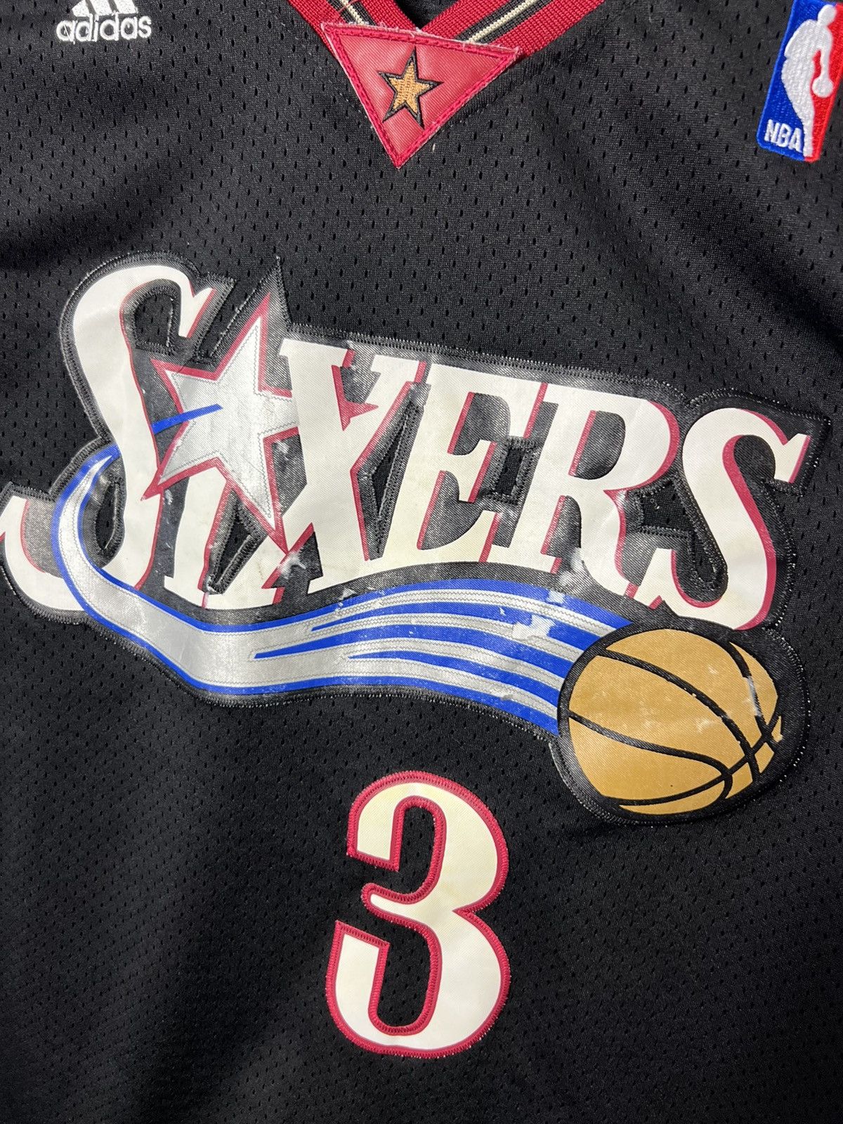 Adidas Adidas Allen Iverson Philadelphia Sixers 76ers NBA Jersey Size US M / EU 48-50 / 2 - 10 Thumbnail
