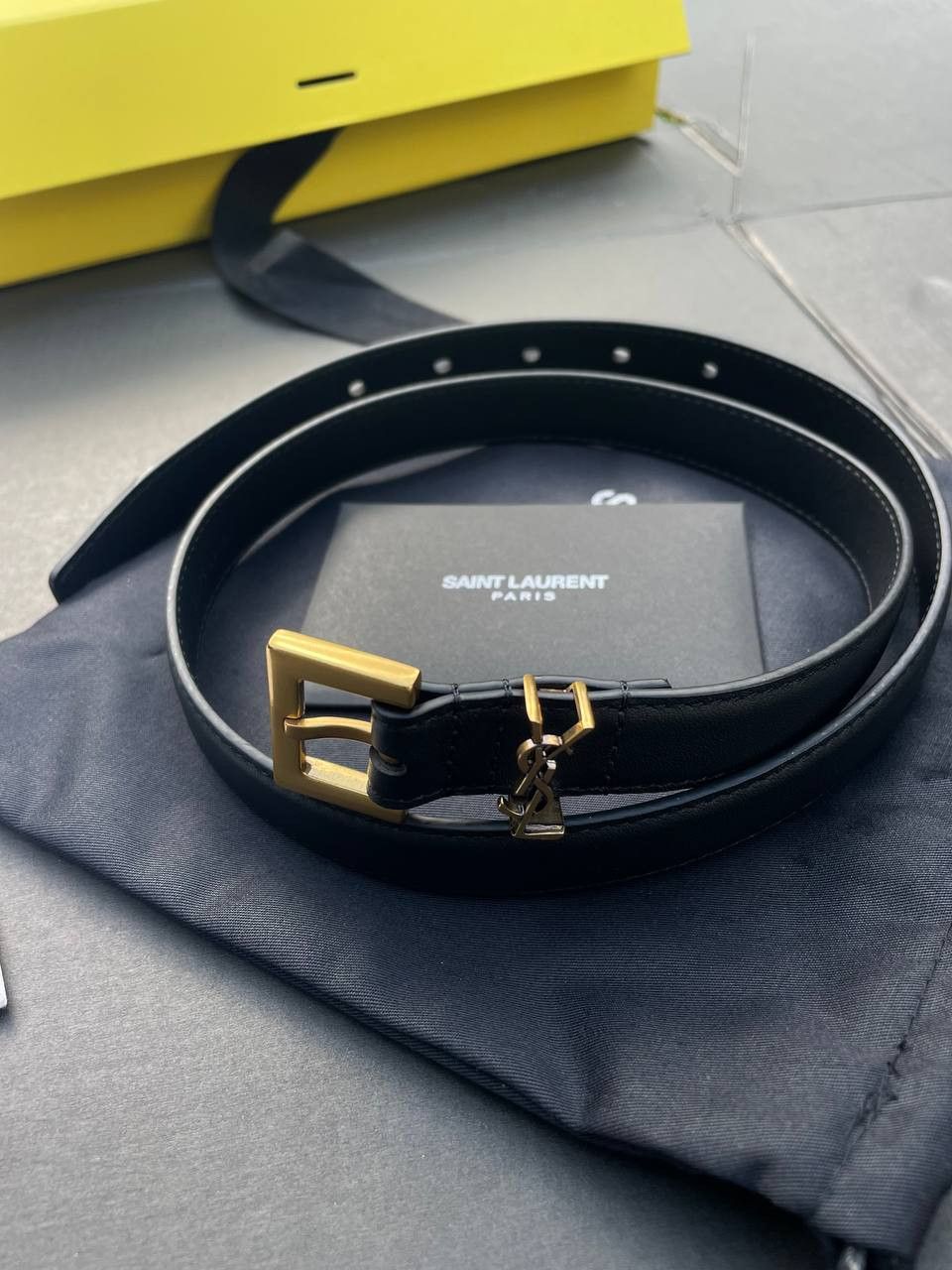 Saint Laurent Paris Saint Laurent Paris Belt Size ONE SIZE - 1 Thumbnail