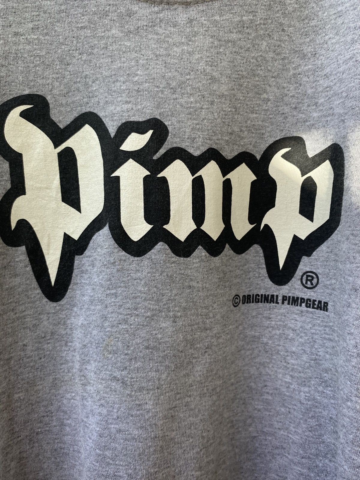 Vintage PIMPGEAR Tshirt Font Logo Size US XL / EU 56 / 4 - 4 Thumbnail