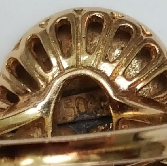 Other Victorian Enamel 750(18k) Yellow Gold Genuine Ruby Diamonds Size ONE SIZE - 2 Thumbnail
