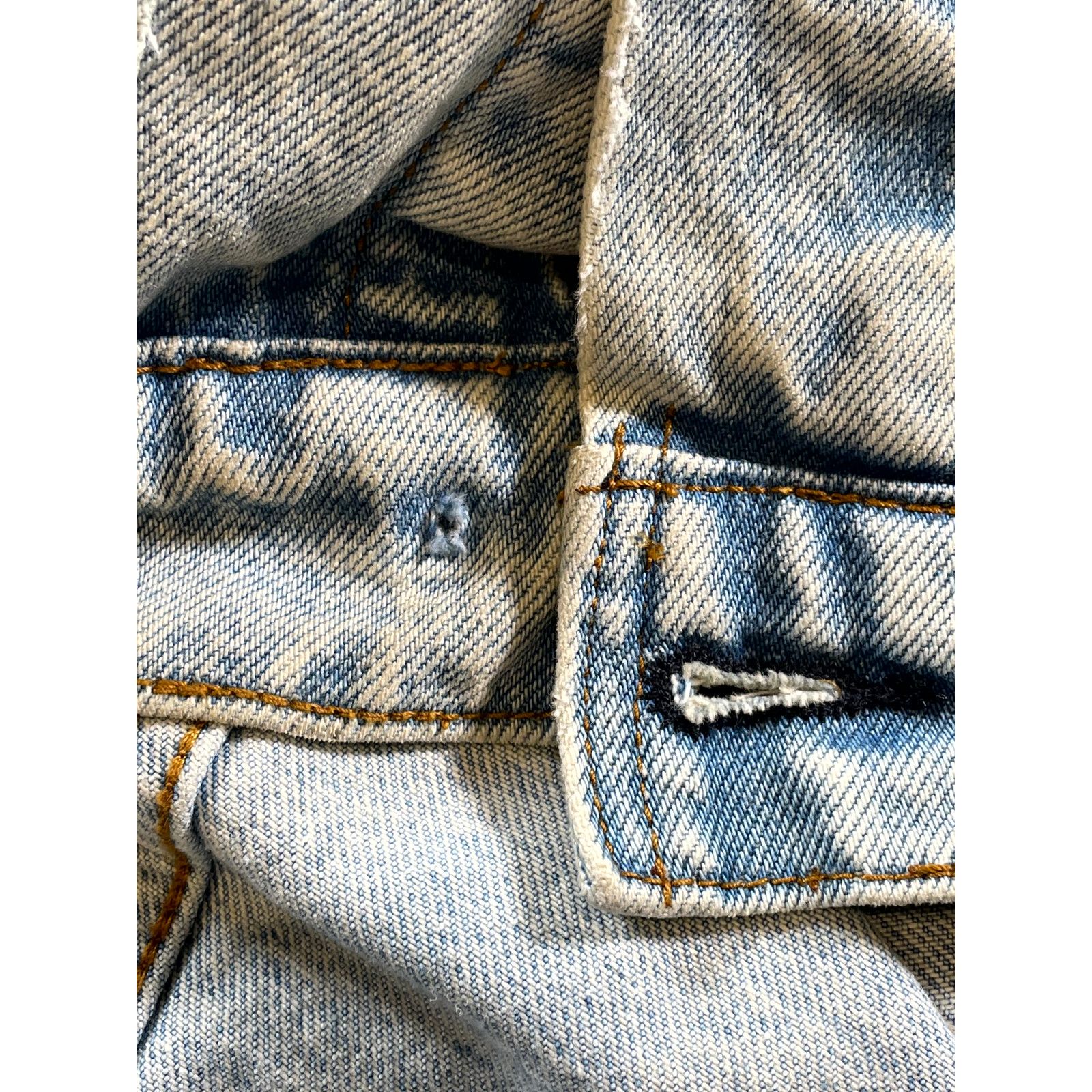 Who Decides War Who Decides War Patched Arch Repaired Denim Blue Jacket Size US L / EU 52-54 / 3 - 9 Thumbnail