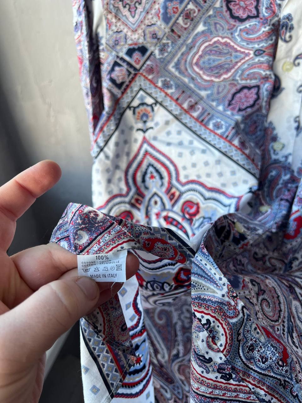 Etro ETRO MILANO MENS BAROQUE ART PRINTED LUXURY BUTTON SHIRT L Size US L / EU 52-54 / 3 - 10 Thumbnail