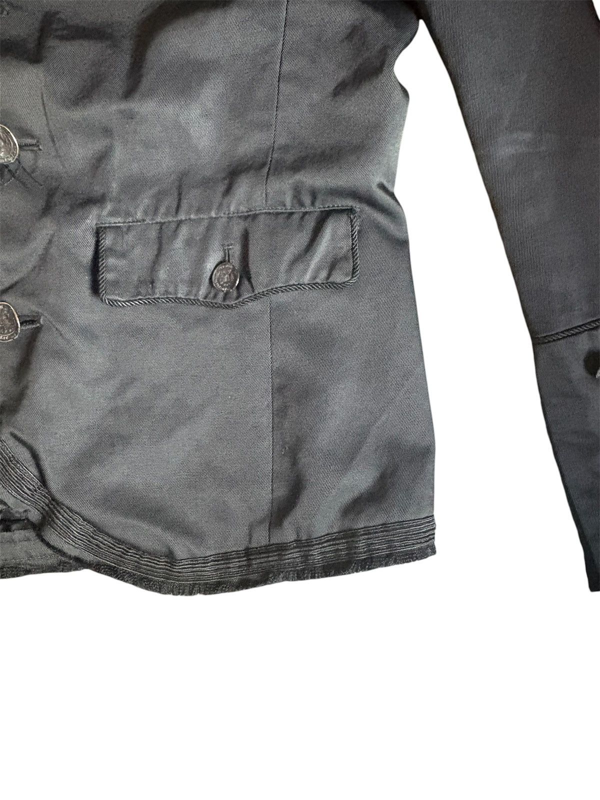 Undercover ARCHIVE Undercoverism "For Rebels" Waxed Distressed Blazer Size US L / EU 52-54 / 3 - 2 Thumbnail