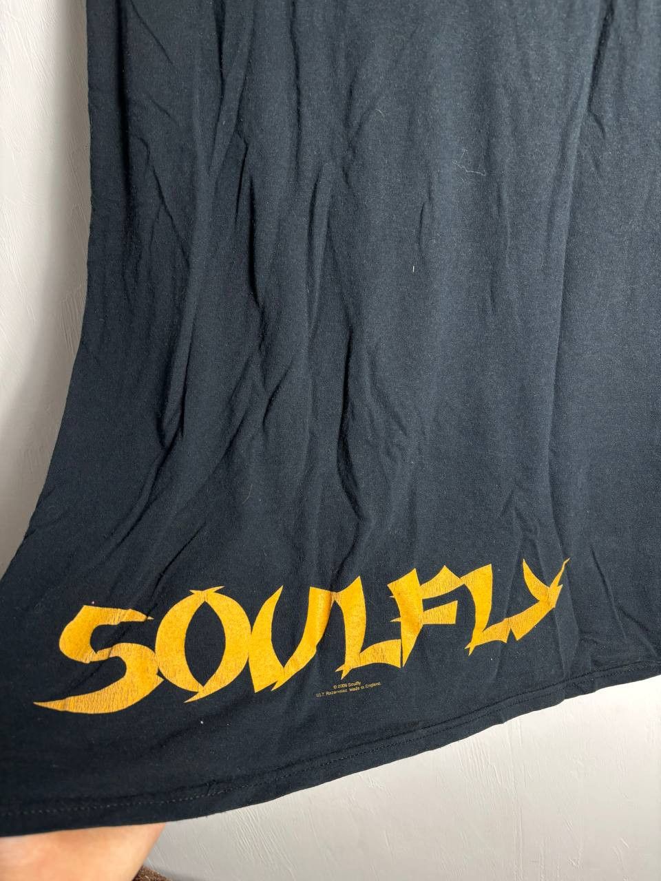 Band Tees Soulfly 2009 RARE Vintage T-Shirt Tee Size US L / EU 52-54 / 3 - 3 Thumbnail