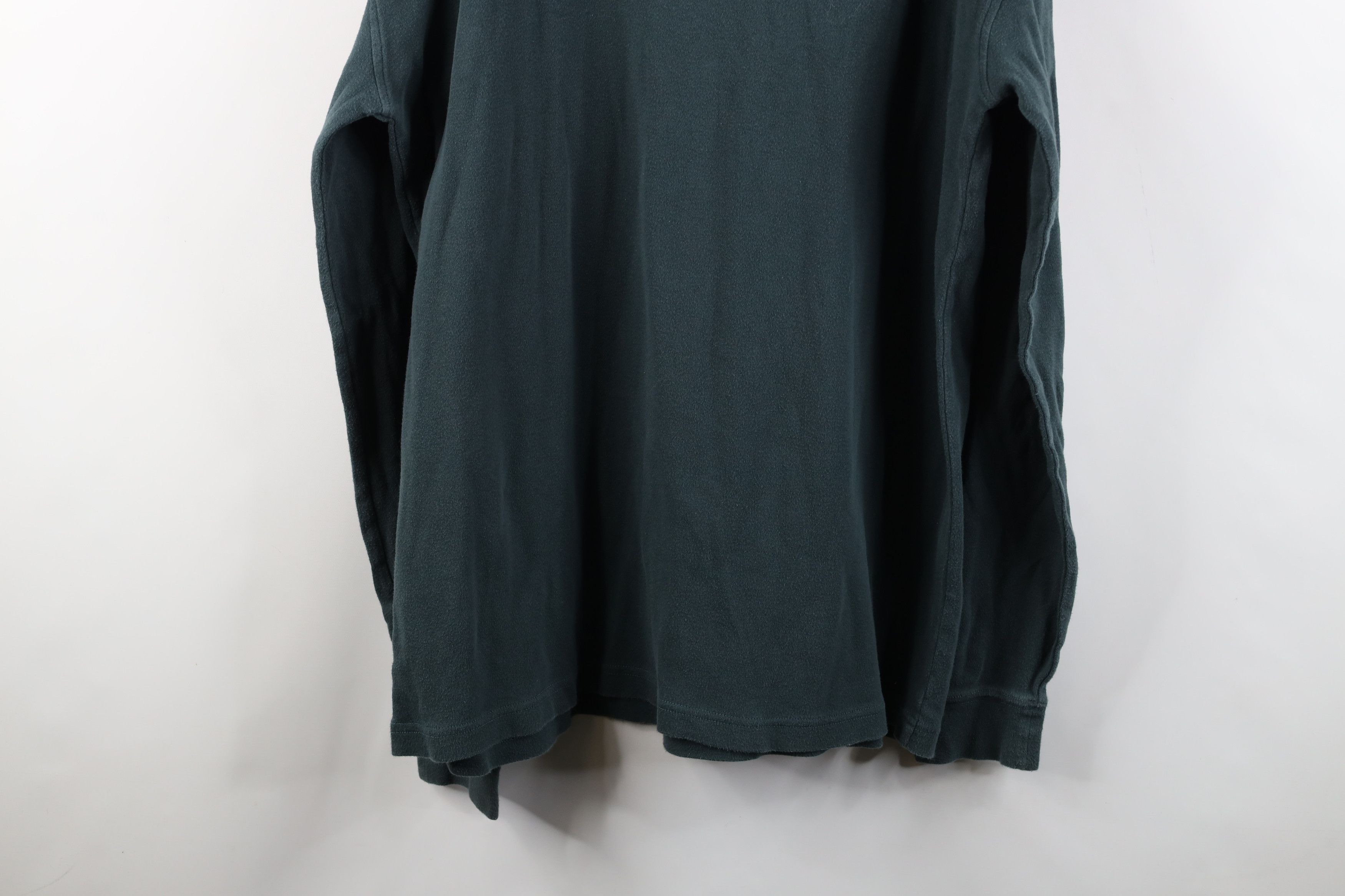 Cabelas × Vintage Vintage 90s Cabelas Long Sleeve Turtleneck T-Shirt Green Size US XL / EU 56 / 4 - 14 Thumbnail
