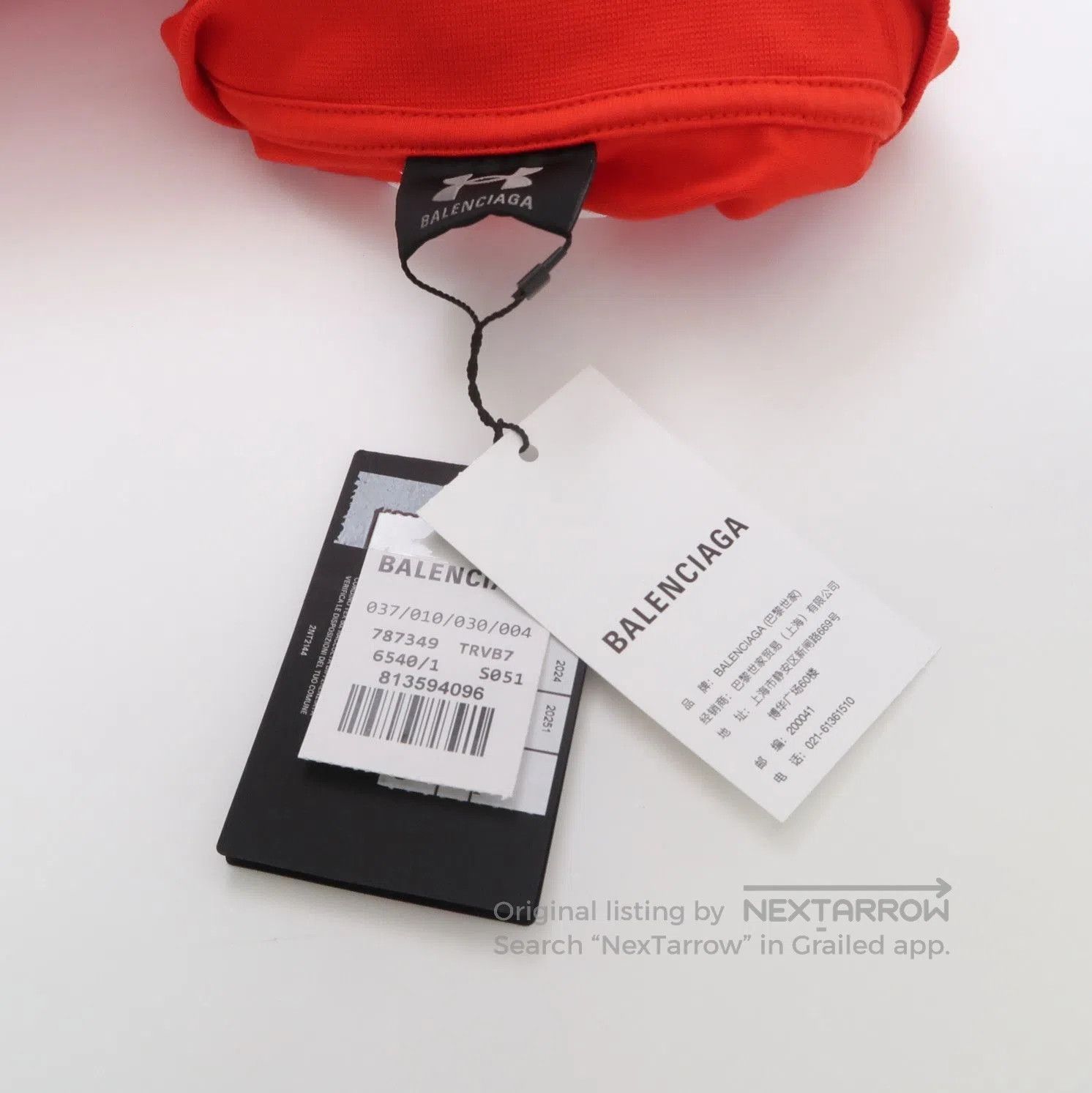 Balenciaga Balenciaga x Under Armour XS Cotton Logo T-Shirt. Size US XS / EU 42 / 0 - 1 Thumbnail