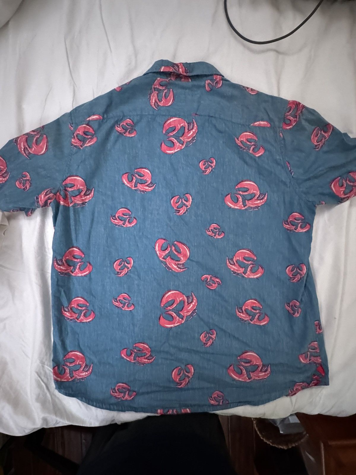 Mishka 2012 Mishka NYC Lobster Button-up size large Size US L / EU 52-54 / 3 - 4 Thumbnail