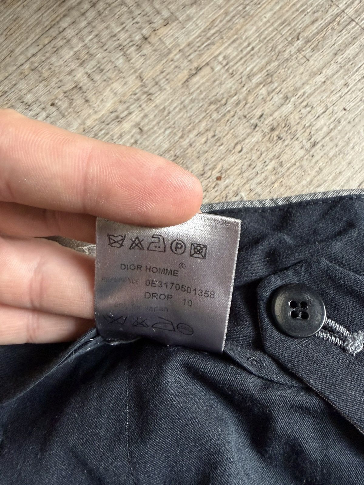 Dior SS10 Dior homme KVH grey Suit pants Size US 31 - 7 Thumbnail