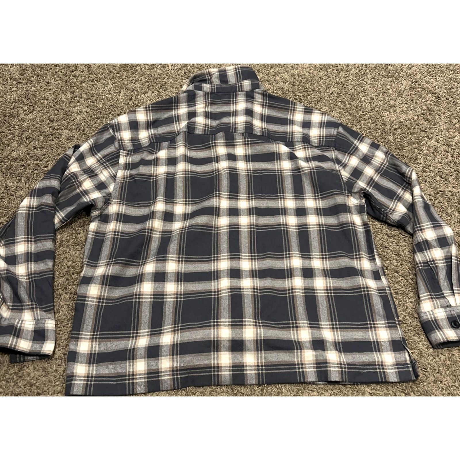 American Eagle Outfitters American Eagle Outfitters Shirt Men L Button-Up Plaid Cotton Blend Long Sleeve Multicolor Pocketed Classic Size US L / EU 52-54 / 3 - 4 Thumbnail