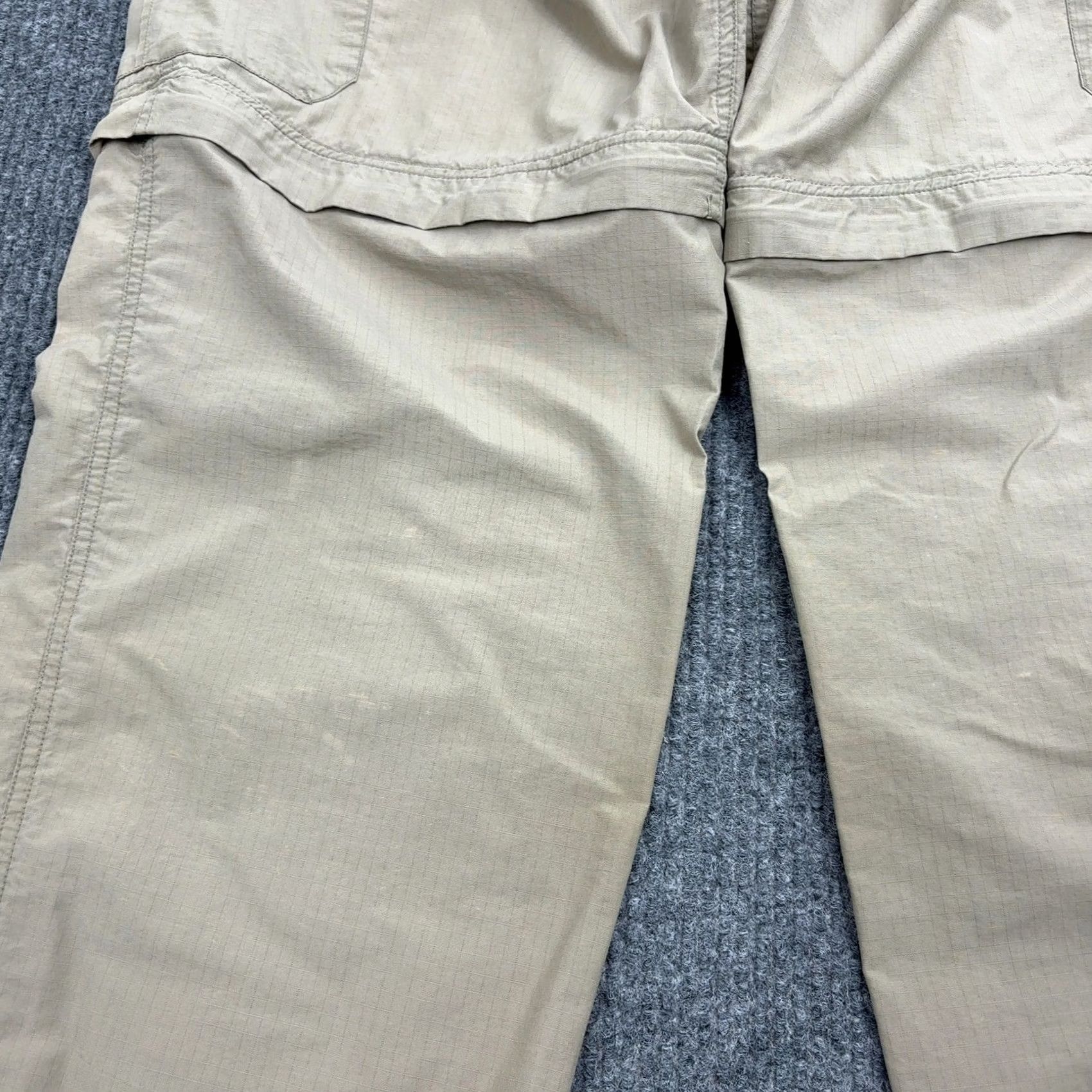 Vintage Columbia Cargo Pants Mens L Tan Cotton Nylon Ripstop Convertible Hiking Outdoor Size US 38 / EU 54 - 7 Thumbnail