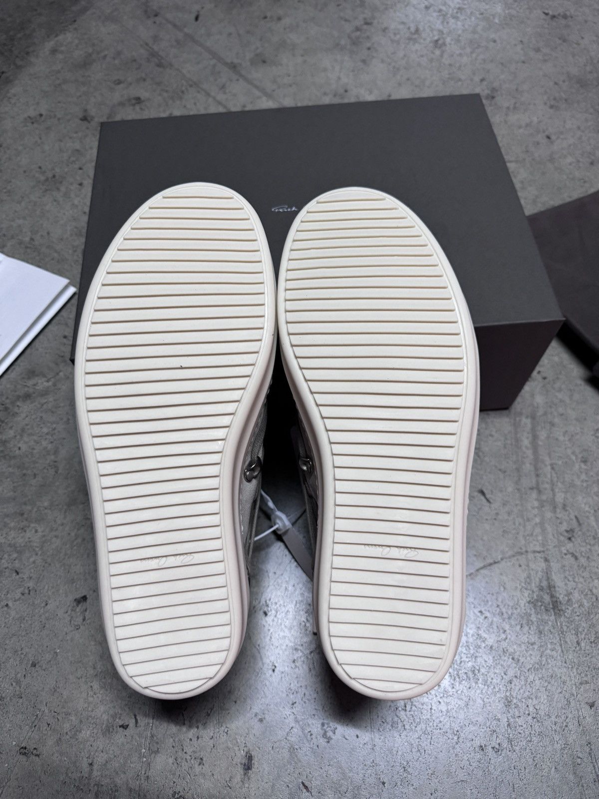 Rick Owens Sneakers Rick Owens Mainline Ramones Megalace SS25 Hollywood Size US 12 / EU 45 - 11 Thumbnail