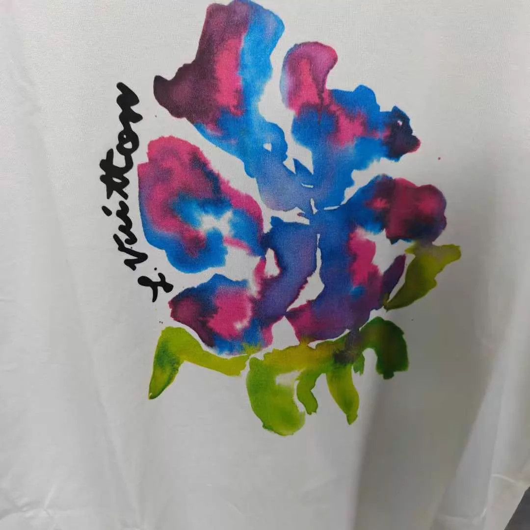 Louis Vuitton LV Tie-Dye Floral Short Sleeve Tee 99 New L Size US L / EU 52-54 / 3 - 2 Thumbnail