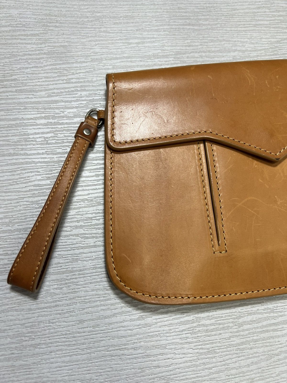 Maison Margiela Maison Margiela - A/W 15’ - Leather Flap Clutch Bag Size ONE SIZE - 4 Thumbnail