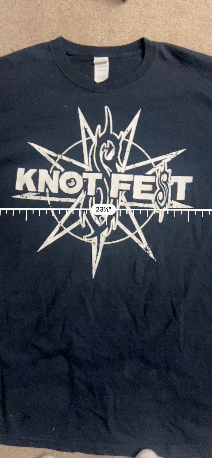 Vintage Sick vintage slip knot fest 2017 baggy graphic tee Size US XXL / EU 58 / 5 - 5 Thumbnail