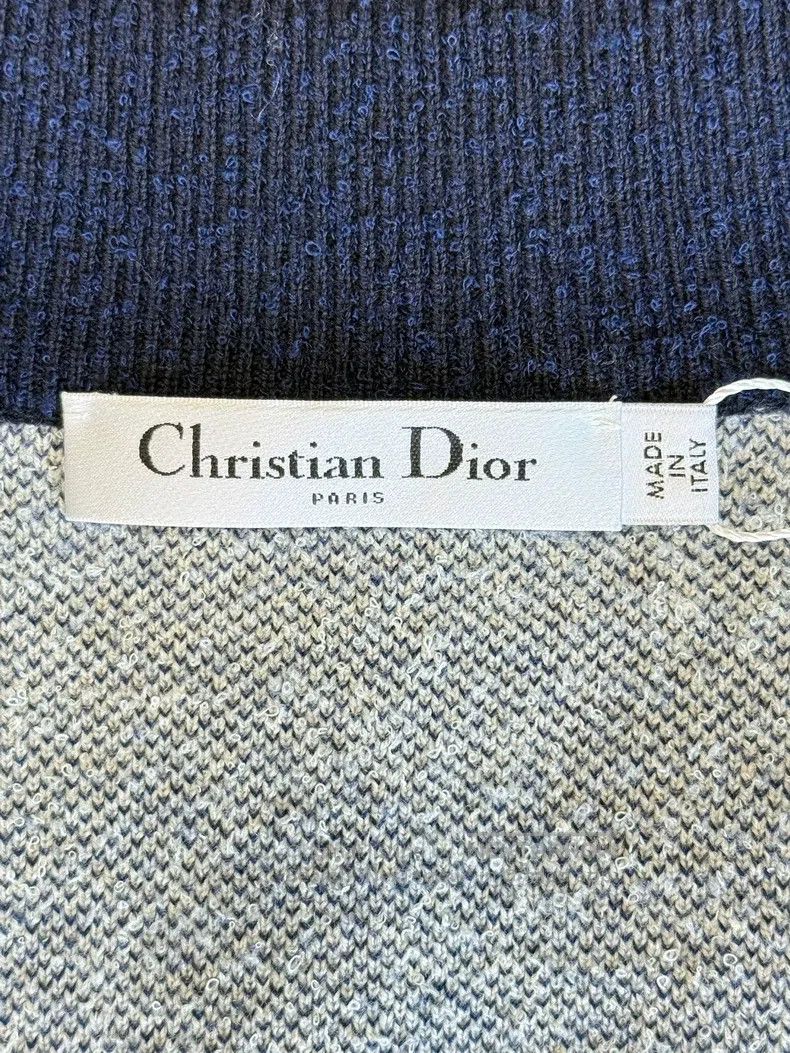 Dior Dior Colour-blocked zipper knitted coat Size XS / US 0-2 / IT 36-38 - 5 Thumbnail