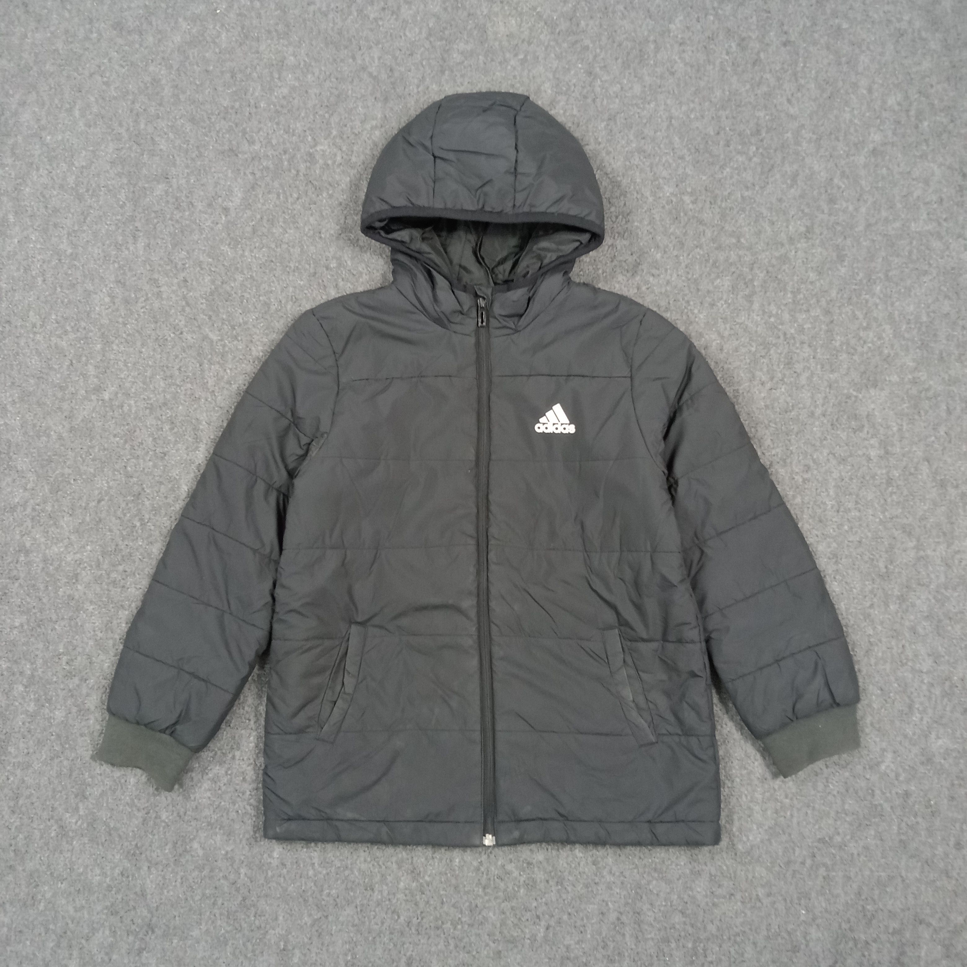 Adidas Nike Outter Puffer Hooded Outdoor Jacket C289N7 Size US XS / EU 42 / 0 - 1 Thumbnail